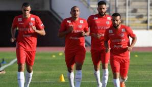 Platz 14: Tunesien - Sechs Spieler im aktuellen Kader spielen um die heimische Meisterschaft.