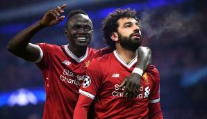 FC Liverpool: 3 Tore: Mohamed Salah (2), Sadio Mane.