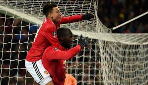 Manchester United: 6 Tore. Romelu Lukaku (4), Jesse Lingard, Marcos Rojo.