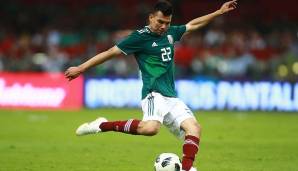 Hirving Lozano (PSV Eindhoven): 26 Länderspiele für Mexiko. 22 Jahre, Linksaußen.