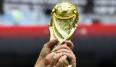 Das Objekt der Begierde: Am Sonntag wird der WM-Pokal entweder in den Besitz von Frankreich oder Kroatien gehen.