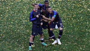 Frankreich ist zum zweiten Mal Weltmeister.