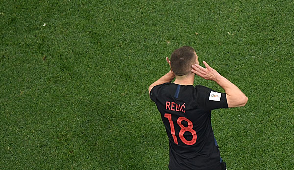 Ante Rebic bejubelt sein Tor im zweiten Gruppenspiel gegen Argentinien.