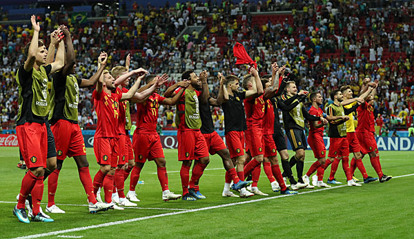 Belgien steht nach dem Sieg gegen Brasilien im WM-Halbfinale, dort wartet nun Frankreich.