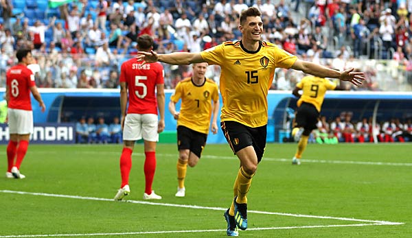 Thomas Meunier schoss das frühe 1:0 für Belgien.