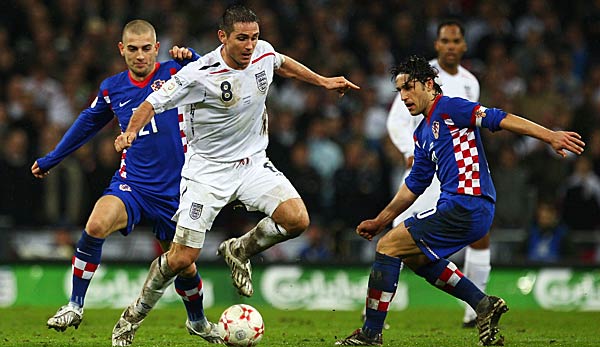 England und Kroatien trafen bislang sieben Mal aufeinander.
