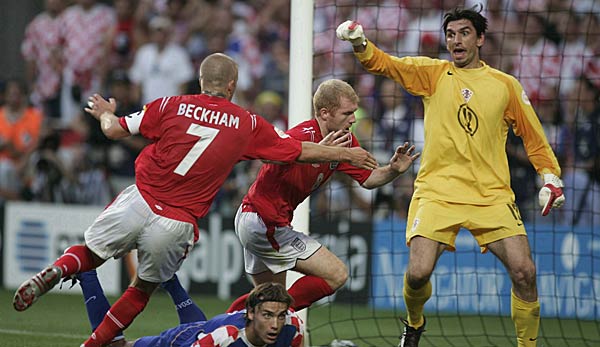 Bei der EM 2004 warf England die Kroaten im letzten Gruppenspiel aus dem Turnier.