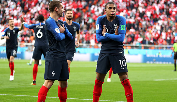 Frankreich steht im WM-Viertelfinale.