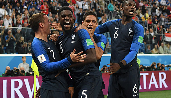 Im ersten WM-Halbfinale trifft Frankreich auf Belgien.