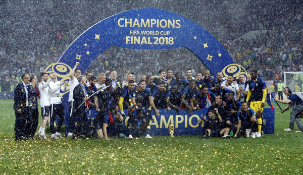 Frankreich ist nach 1998 zum zweiten Mal Weltmeister geworden.