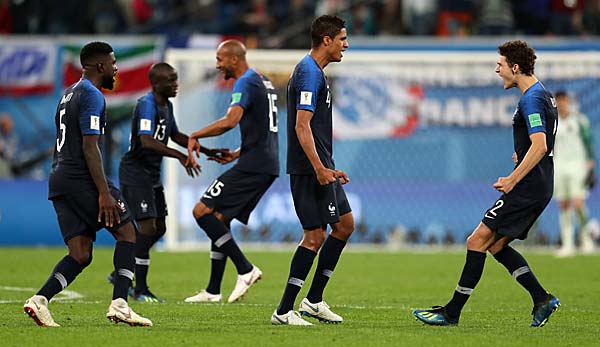 Frankreich steht gegen Kroatien im WM-Finale.