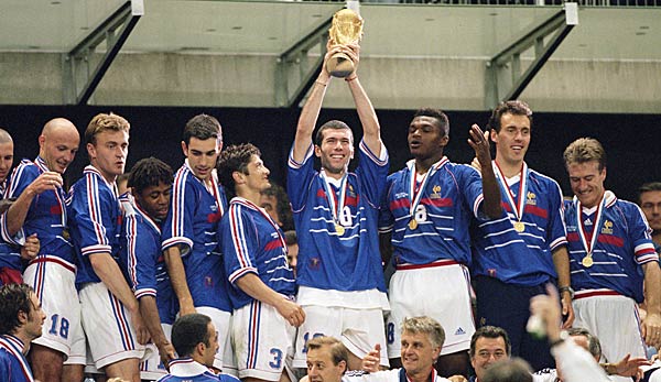 Das einzige Mal wurde Frankreich 1998 Weltmeister.
