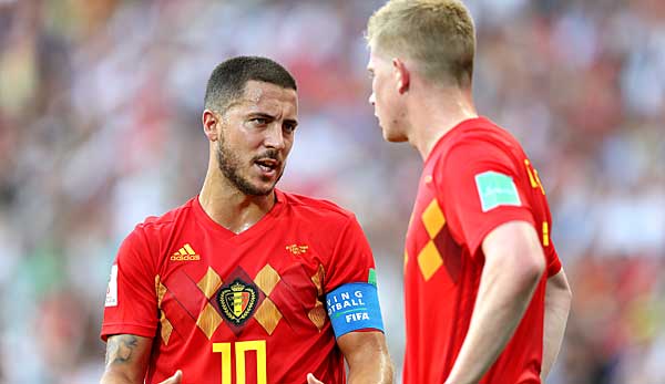 Die beiden zentralen Säulen des belgischen Spiels bei der WM 2018: Eden Hazard und Kevin de Bruyne.