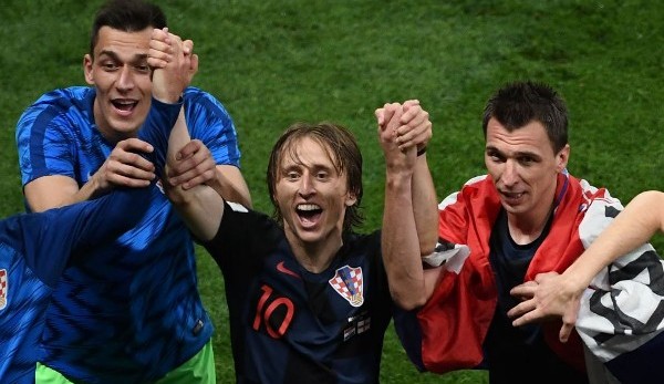Kroatiens Luka Modric war gegen England ein wichtiger Schlüssel zum Sieg.