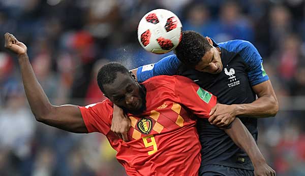 Romelu Lukaku ist mit Belgien gegen Frankreich ausgeschieden.