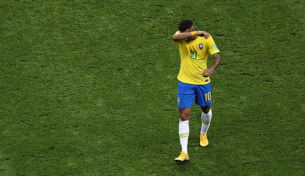 Neymar zeigt sich nach dem WM-Aus emotional.