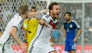 2014 - Deutschland - Argentinien (1:0 n.V.): Mario Götze.