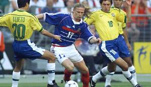 Emmanuel Petit reichten 41 Länderspiele, um Welt- und Europameister zu werden. Bei der WM 1998 war er als Sechser gesetzt und erzielt im Finale das 3:0 zum Endstand.