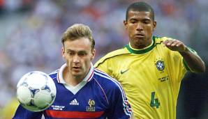 Stephane Guivarc'h ist wahrscheinlich der unbekannteste Spieler im 1998er-Kader. Dennoch stand er im Finale als Sturmspitze in der Startelf - eines seiner nur 14 Länderspiele.