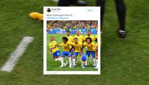 Auch Teamkollegen sollten lieber aufpassen, wenn sie Neymar berühren.