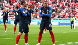 20 Jahre nach dem Triumph im eigenen Land hat Frankreich die Chance, zum zweiten Mal Weltmeister zu werden. Kroatien steht derweil erstmals in der Geschichte im WM-Endspiel. Das sind die voraussichtlichen Aufstellungen.