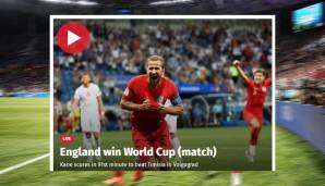 Absolut überragend ist der Umgang des Independent mit dem Auftaktsieg! "England gewinnt WM (Spiel)", titeln die Kollegen. Hut ab! Groß!