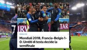 ITALIEN - Tuttosport: "Umtitis Kopf entscheidet das Halbfinale"