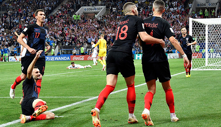 Die englischen Verteidiger glänzen und patzen. Ivan Perisic ist lange nicht zu sehen und dreht dann voll auf. Die Noten und Einzelkritik zum WM-Halbfinale zwischen Kroatien und England.