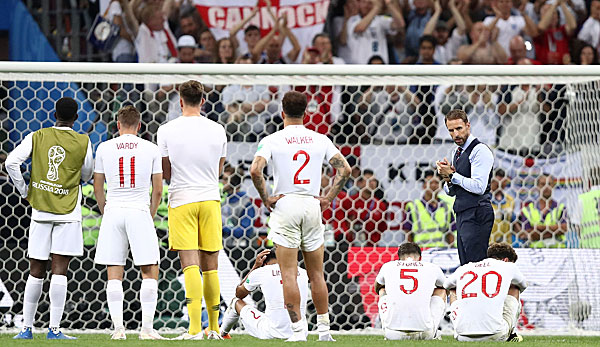 England verlor das WM-Halbfinale gegen Kroatien mit 1:2 nach Verlängerung.