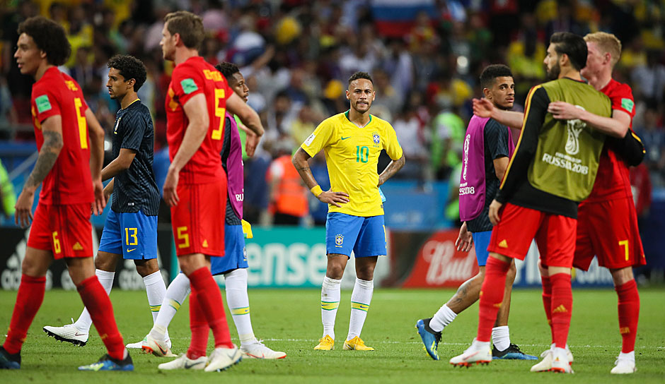 Neymar hat gegen Belgien alles versucht - doch für ihn und Brasilien ist die WM nach dem Viertelfinale vorbei. An wem hat's gelegen? Wer ragte heraus? Wer fiel ab? Die Einzelkritik und die Noten.