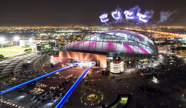 Im Khalifa International Stadium wird 2022 auch gespielt.