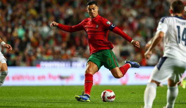 Cristiano Ronaldo kann sich mit Portugal noch über die Playoff für die WM 2022 qualifizieren.