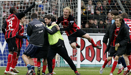 Der SC Freiburg thront derzeit souverän an der Spitze der 2. Liga