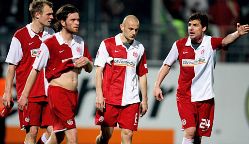 Aufstiegsaspirant Mainz 05 ist mit 18 Punkten aus 14 Spielen in der Heimtabelle nur 15.