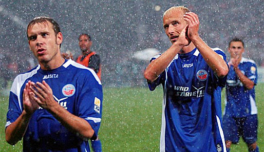 Ohne dir Unterstützung der Fans könnten die Hansa-Spieler öfter im Regen stehen
