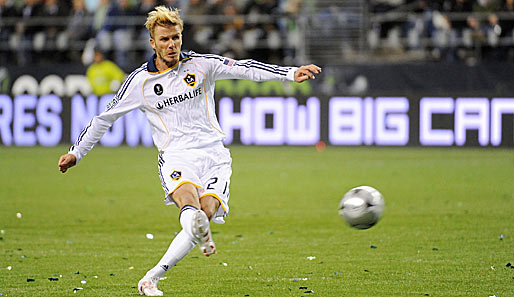 David Beckham spielt seit 2007 für die L.A.Galaxy