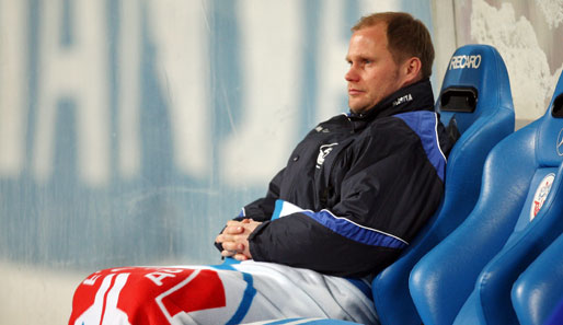 Auf verlorenem Posten: Rene Rydlewicz ist als Manager von Hansa Rostock umstritten
