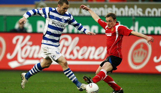 Christian Tiffert (l.) spielt in der kommenden Saison beim 1. FC Kaiserslautern