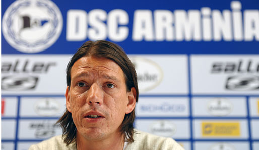 Christian Ziege ist seit dem 26. Mai 2010 Trainer von Arminia Bielefeld