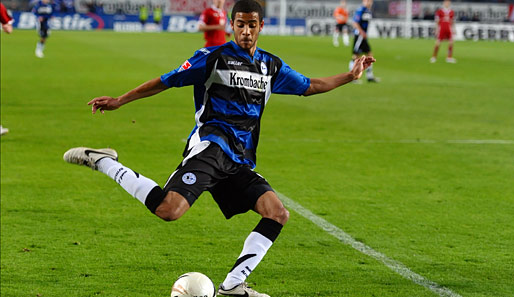 Er schaffte 2010 den Sprung in das erste Team von Arminia Bielefeld: Marcel Appiah