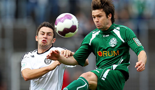 Denis Omergebovic (l.) wechselt wie auch Kiliann Witschi zum Karlsruher SC