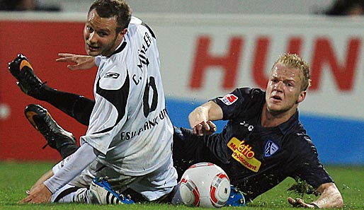 Christian Müller (l.) hat ein Angebot zur Vertragsverlängerung beim FSV Frankfurt verstreichen lassen