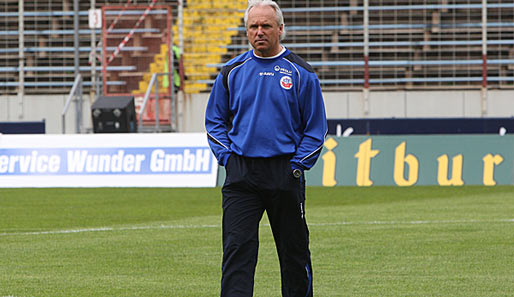 Peter Vollmann schaffte in seinem ersten Jahr bei Hansa Rostock den Wiederaufstieg in Liga zwei
