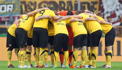 Mit Zusammenhalt zum Klassenerhalt: Dynamo Dresden will in der 2. Liga bleiben