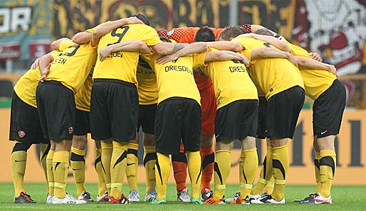 Aufsteiger Dynamo Dresden ist bemüht den Fehlstart in die 2. Liga mit abzuwenden