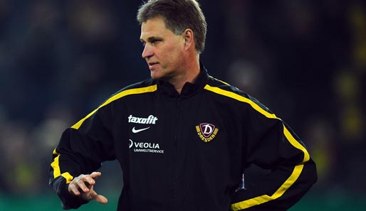 Dynamo-Trainer Ralf Loose ist seit April 201 Trainer in Dresden