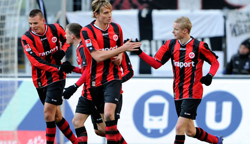 Im Hinspiel gewann die Eintracht das Stadt-Derby gegen den FSV mit 4:0