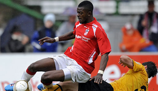 Der Deutsch-Ghanaer Dennis-Danso Weidlich spielte zuletzt für Rot-Weiß Erfurt
