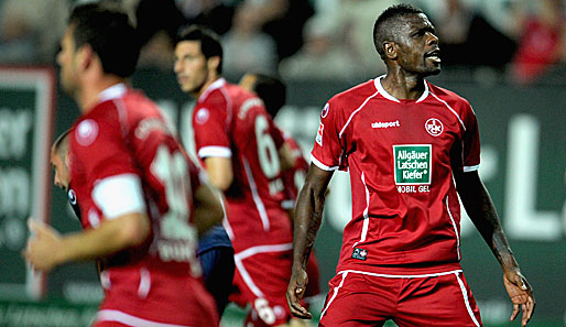 Mo Idrissou traf am 1. Spieltag doppelt für Kaiserslautern