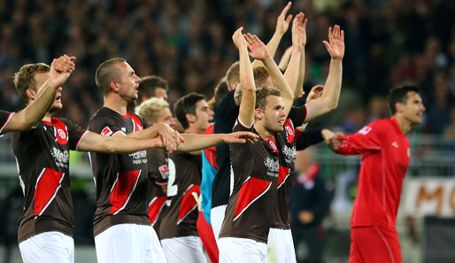 Der FC St. Pauli gewann zuletzt in einem dramatischen Montagabendspiel gegen Dresden